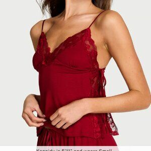 Victoria's Secret SoSoft™ Modal Ribbed Lace-Trim Cami & Shorts Set